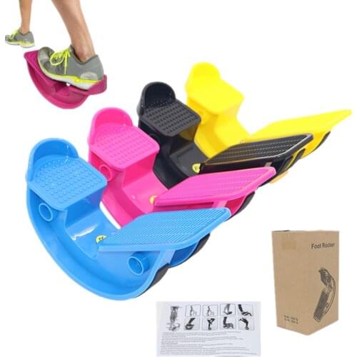 Foot Rocker Stretch Board Gymnastics Equipment Calf Ankle Stretch Board for Plantar Fasciitis Achilles Tendonitis Muscle Stretch