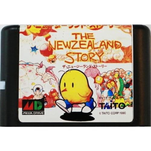 New Zealand Story 16 bit MD Game Card For Sega Mega Drive For SEGA Genesis