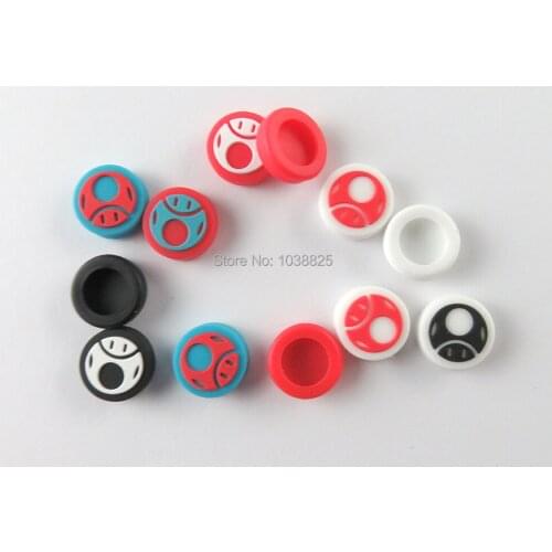 Thumb grips Caps For NS Nintend Switch Poke Ball Silicone Non-slip Thumb Grip For Pokeball Handle Button Cap