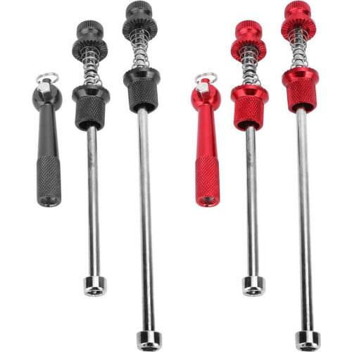 Bicycle Skewer Set Ultralight Aluminum Alloy Bike Anti-Theft Quick Release Skewers Wheels Locking Security Tool Wheel Hub Skewer