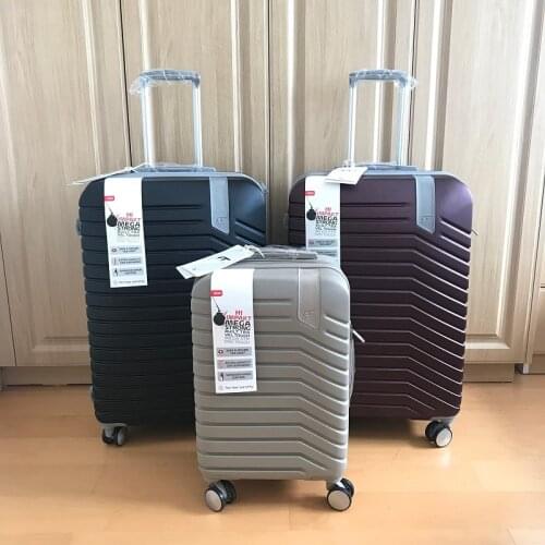 New Men British brand Rolling suitcase With extension Women Trolley luggage valise Carry On Wheels Travel Bag cabin boarding box