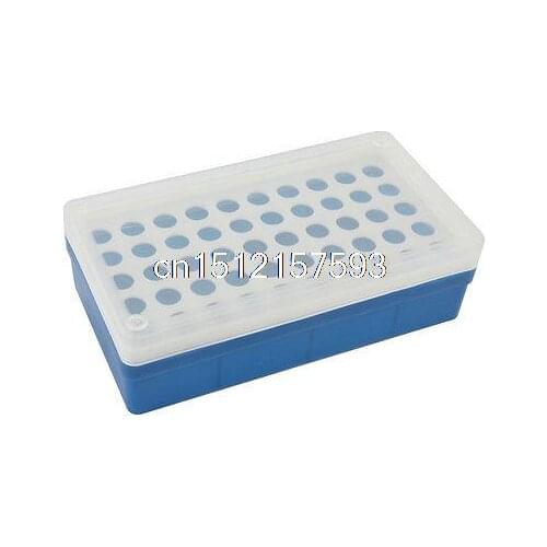 50 Positions Plastic Test Tube Rack Stand for 1.5ML Centrifuge Tubing