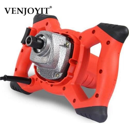 Hand Held Electric Cement Mixer 1600w for Concretes Grouts, concrete, Paint Mixing Machine DIY