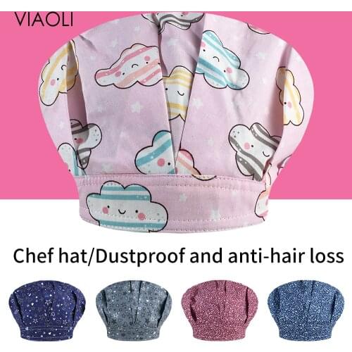 High Quality Food Service Sushi Chef Hats hotel uniform Restaurant Hotel Bakery Canteen Chef Cooker Workwear Fold Caps Wholesale