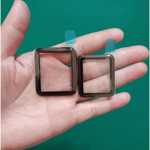 High quality Touch Screen For Watch Series1 38 42mm Series4 40 44mm touch screen outer glass replacement parts+OCA+Glue