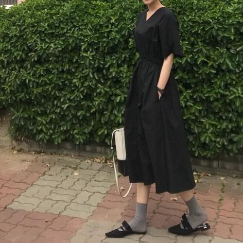 Femme 2021 Pleated Sundress Women Summer Slim Elastic Waist Long Dress Female Plus Size Bodycon Robe