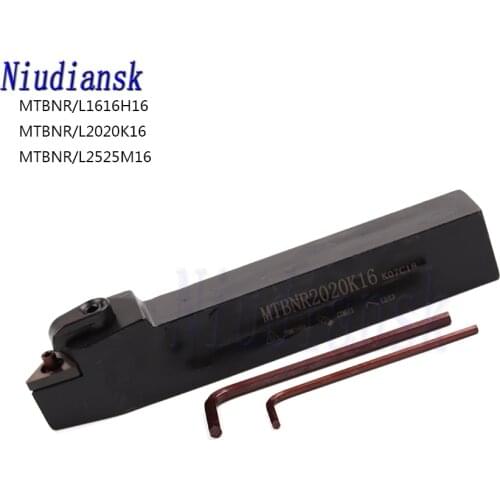 1pc MTBNR1616H16 MTBNL1616H16 MTBNR2020K16 MTBNL2020K16 MTBNR2525M16 MTBNL2525M16 Lathe External Turning Tool Holder Use ForTNMG