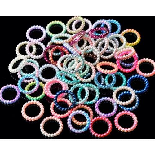 100pcs 10/14mm round Mermaid Flatback Half Round ABS Pearls rhinestones Scrapbooking loose Beads for DIY nail art jewelry making