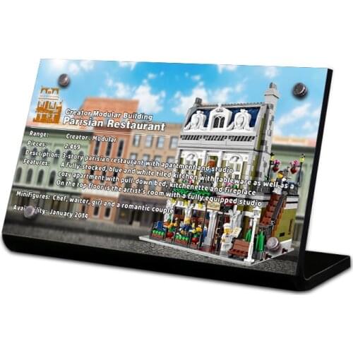 The Acrylic Display Stand Brand For Creator Parisian Restaurant 10243