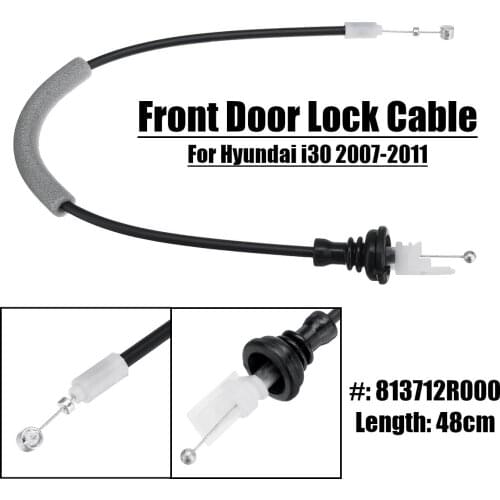 Car left front right door lock cable 813712R000 for Hyundai i30 2007 2008 2009 2010 2011