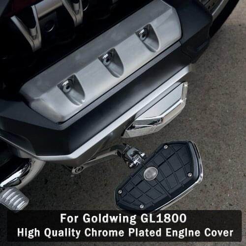 Engine Decorative Cover For Honda Goldwing 1800 GL1800 GL 1800 2018 - 2020 High Quality Chrome Plated Englne Cover