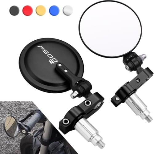 F900R Motorcycle CNC Aluminum Rearview Mirrors " Handle Bar End 7/8" For BMW F 900R F900R F900 R 2020 F 900 R 2021