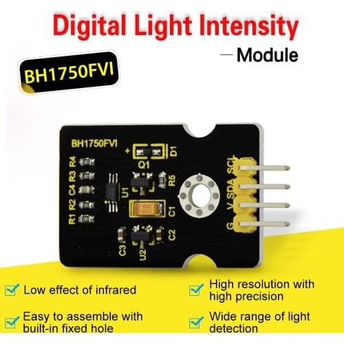 Keyestudio BH1750FVI Digital Light Intensity Module for Arduino