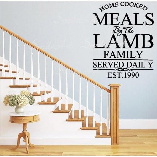 Cute Custom Name Family Home Decoration Accessories For Kids Rooms Decoration Wall Stickers Waterproof Wallpaper