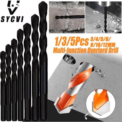 Multifunctional Overlord Drill Bit Glass Drill Bit Triangle Diamond Drill Bit Set Ceramic Tile Concrete Brick Metal Drill Bit