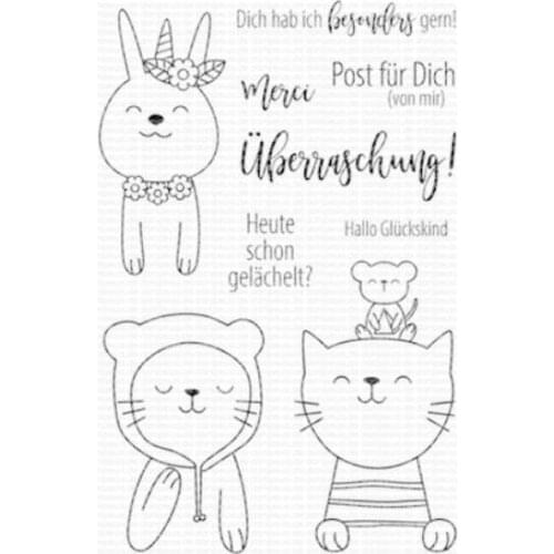 German Clear Stamp Or stamp for DIY Scrapbooking/Card Making/Kids Fun Decoration Supplies A2078