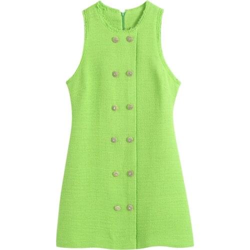 NO1 Mafia Summer Dresses With Buttons