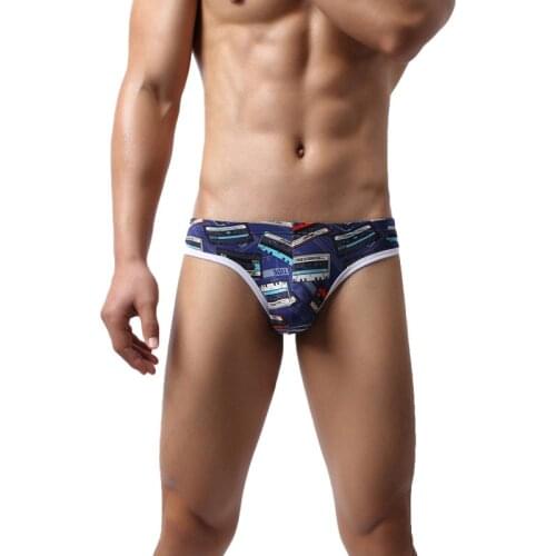 Sexy Men Underwear Camouflage Briefs Men Soft Comfortable Breathable Bikinis Brief Men Pouch Gay Sexy Bikini Men Underpants
