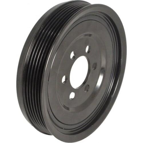 Car Crankshaft belt pulley Engine belt pulley Transition tensioner Suitable for 3 Series 5 Series 320b mw520 Crankshaft pulley