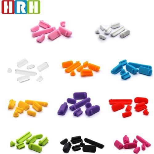 HRH Silicone Anti Dust Plug Cover Protective Stopper Dustproof Usb Computer Accessories For Xiaomi