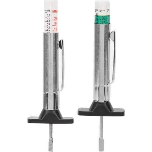 Tire Depth Gauge 0‑25mm Car Tire Tread Depth Gauge Tester Portable Car Tyre Measuring Tool Universal Tyre Depth Tester