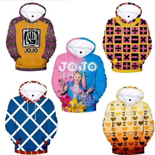 Anime JOJO Bizarre Adventure 3D Hoodie Cosplay Costumes GUIDO MISTA Siwa Kira Yoshikage Pullover Hooded Sweatshirt For Unisex