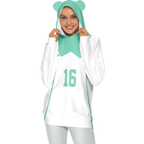 Anime Haikyuu Hoodie Sweatshirt Women Men Hinata Shouyou Hoodies Volleyball Uniform Oikawa Tooru Pullover Girls Boys