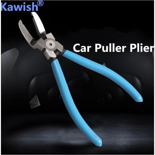 Free shipping!Hot Sale Mutipurpose Diagonal Plier Car Trim Rivets Fastener Trim Clip Cutter Remover Puller Tool