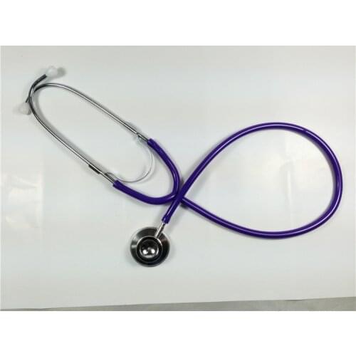 Stethoscope High Quality Professional Soft Tube Medicine Stethoscopes Health Body Care Tool Medical Dual Head Home Use Supplies