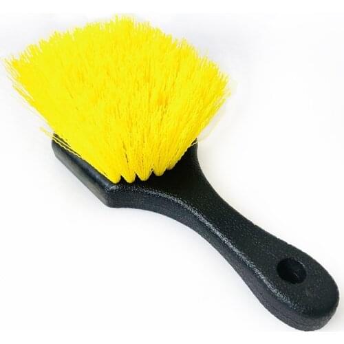 1Pc Car Wash Tyre PVC Cleaning Brush Wheel Rim Hub Brushes Vehicle Wheel Cleaner Auto Cleaning Maintenance Tools Car Accessories