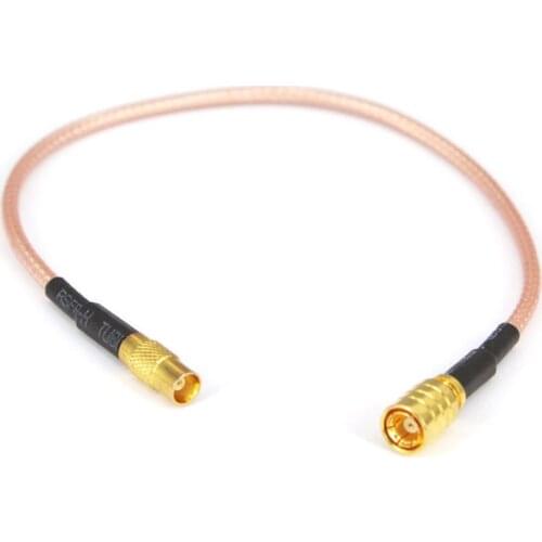 10 Pieces RF Signal Cable Test Lines MCX Female to SMB Female Connector Pigtail Coaxial Jumper RG316 Cable 20cm 50 ohm