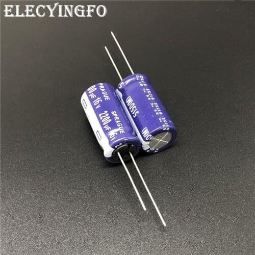 2Pcs/20Pcs 2200uF 16V2200uf SPRAGUE 515D Series 13x25mm 16V2200uF High quality Audio Capacitor Aluminum Electrolytic Capacitor
