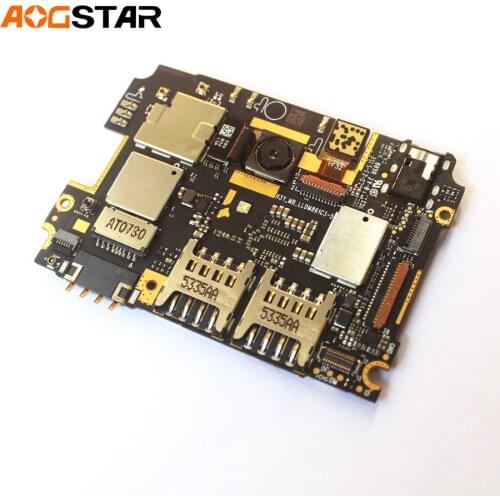Aogstar Mobile Electronic Panel Mainboard Motherboard Unlocked With Chips Circuits Flex Cable For Xiaomi RedMi Hongmi Note 2