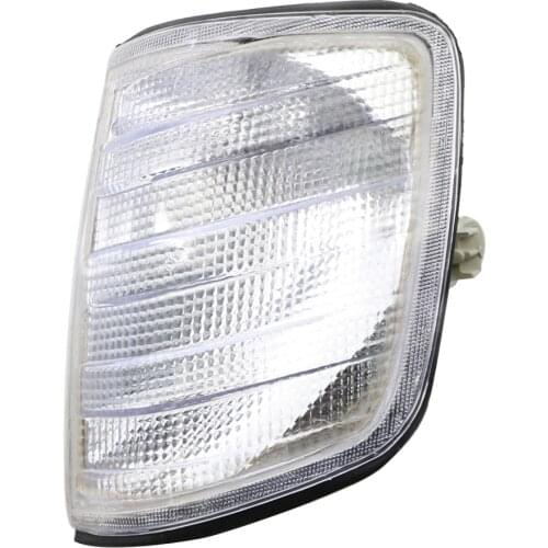 No Bulb Left Car Styling Corner Light Clear Lens Corner Parking Light Parking Lamps for Mercedes Benz W124 1248261143