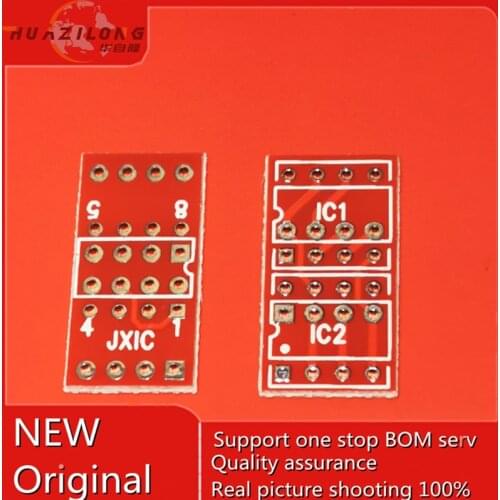 Free Shipping 1PCS DIP8 Mono to DIP8 Dual opamp PCB DIP8 Mono to DIP8 Dual opamp PCB