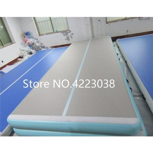Free Shipping AirTrack 4*1*0.1m nflatable Cheap Gymnastics Mattress Gym Tumble Airtrack Floor Tumbling Air Track For Sale