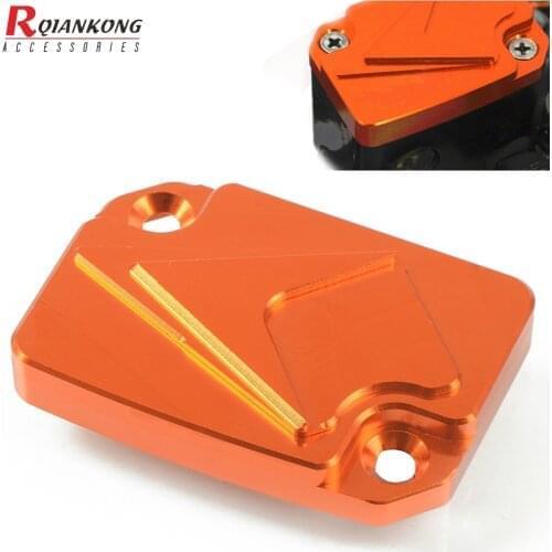 For 125 200 390 690 R 2013 2014 2015 2016 2017 2018 Motorcycle CNC Front Brake Fluid Reservoir Cover Cap Moto