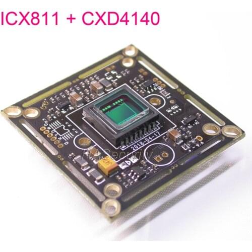EFFIO-E 1/3" Sony Super HAD CCD ICX811 image sensor CXD4140 CCTV camera PCB board module (optional parts)