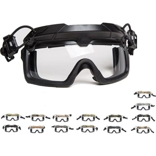 FMA tactical helmet dedicated split anti-fog goggles 3MM thickness lens CS field goggles TB1333