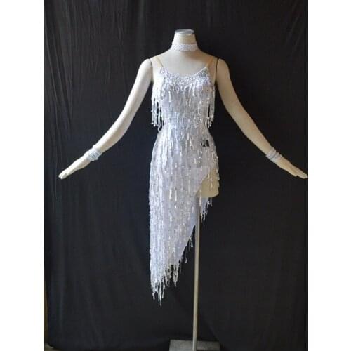 KAKA-L1508,Women Dance Wear,Girls Fringe Latin Dress,Salsa Dress Tango Samba Rumba Chacha Dress,women dress