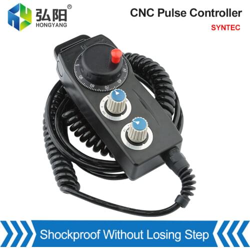 CNC Controller Machine Tool SYNTEC Electronic Handwheel Manual Pulse Generator 4-Axis Encoder Handheld Box Original