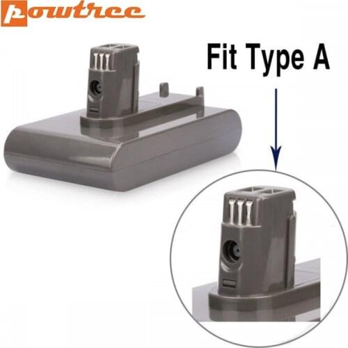 Powtree 22.2V 3000mAh for Dyson DC31 Li-ion Vacuum Battery for Dyson DC44 Type A DC31 Animal Exclusive Dyson DC34 DC44