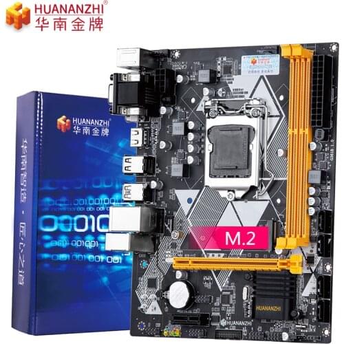 HUANANZHI B85 M-ATX Motherboard Mainboard B 85 Desktop LGA 1150 Board Intel i3 i5 i7 CPU SSD M.2 SATA 3.0 VGA HDMI DDR3 Memory