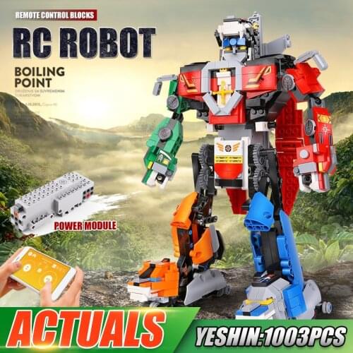 MOULD KING 15037 The APP RC Motorized Changing Robot Model Building Blocks Bricks Assembly Creative Toys Kids Christmas Gifts