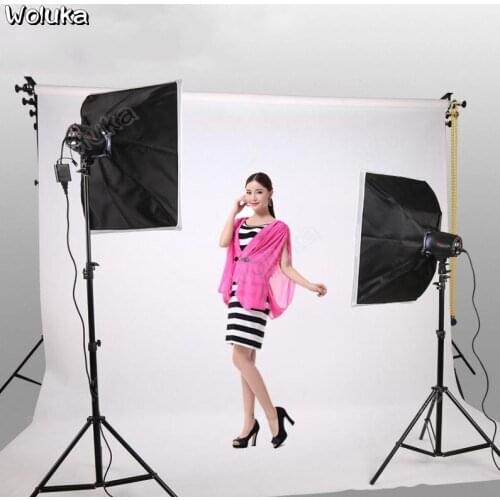 Two light set Studio flash photography light Studio soft light box set 250W built-in cooling fan CD50 T08