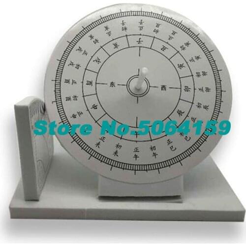 Science And Technology DIY Materials Homemade Sun Clock Sundial Model Scientific Experiment Courseware Popular Science Equipment