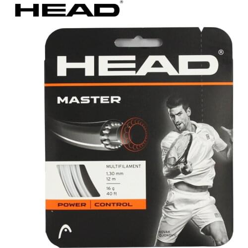 Original Head MASTER Power Control Tennis String Synttetic Gut Pps 1.3mm Tennis Rackets String 12m/pcs