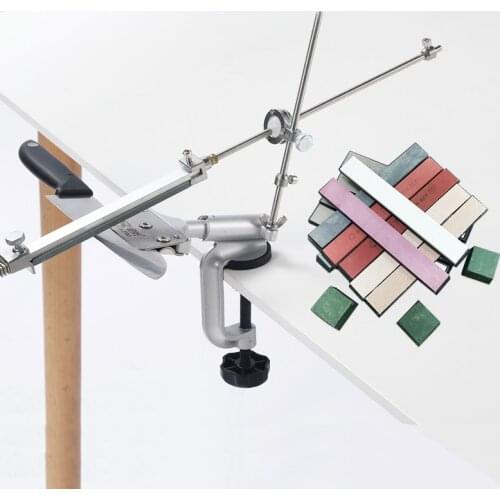 Professional Knife Sharpener of RUIXIN PRO RX008 SHARPENING SYSTEM 11 versions diamond bar Oil stone whetstone set