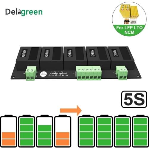 QNBBM 5S 15V Active Balancer Equalizer BMS for LIFEPO4,LTO,Polymer ,LMO,NCM LI-ion battery 18650 DIY Pack