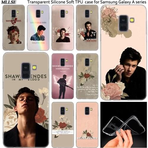 Shawn Mendes 98 Silicone Case For Samsung Galaxy A50 A30 A10 A40 A6 A8 Plus A20 E A5 A7 2018 2017 2016 Note 9 8 Fashion Cover